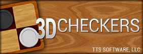 3D Checkers Game